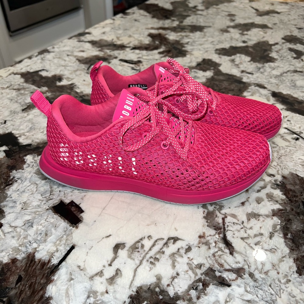NoBull Pink Mesh Runner Shoe
